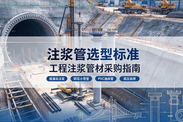 海勃湾注浆管选型标准